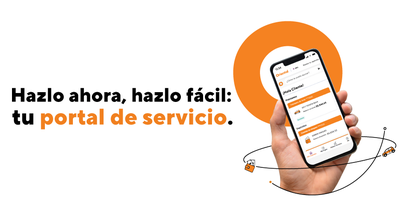Fácil y rápido con el portal de servicio