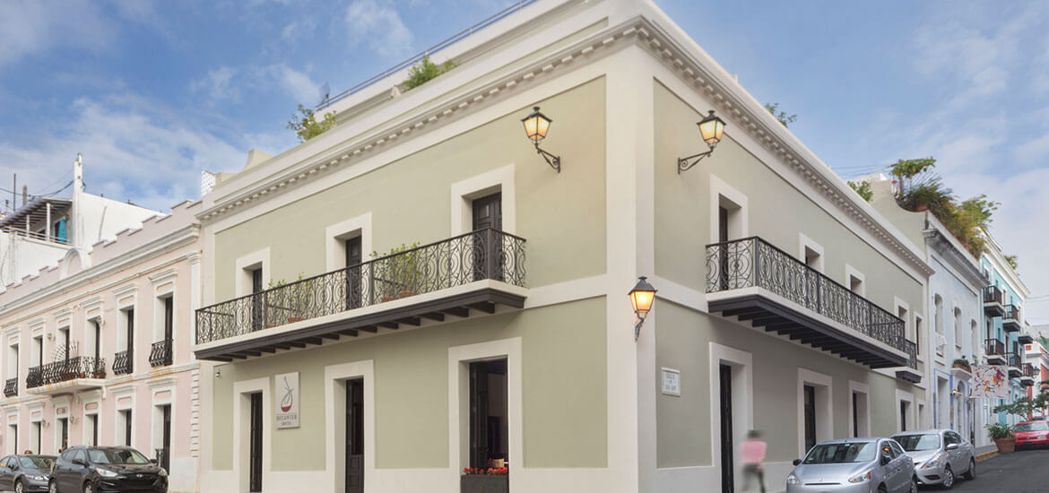 Una manera diferente de experimentar el Viejo San Juan Decanter Hotel