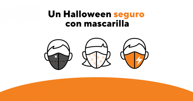 5 ideas para incorporar la mascarilla en tu disfraz de Halloween